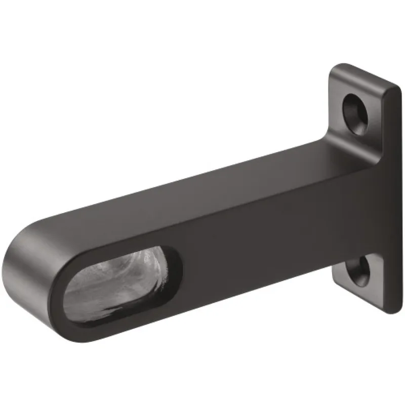 Support d'extrémité – sous tablette – pour tube penderie – noir – 1190 Remise