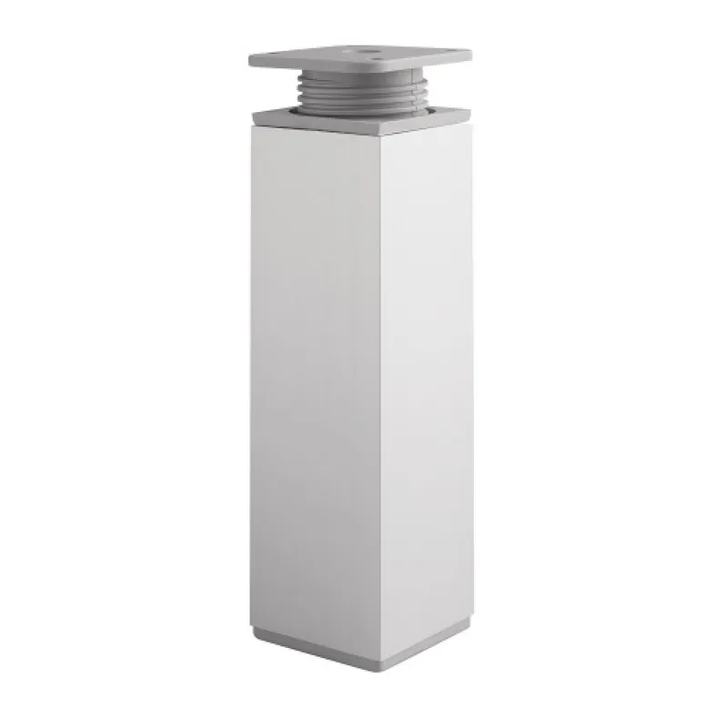 Pied de meuble réglable – aluminium – tube carré 40×40 mm Jusqu’à Épuisement Des Stocks