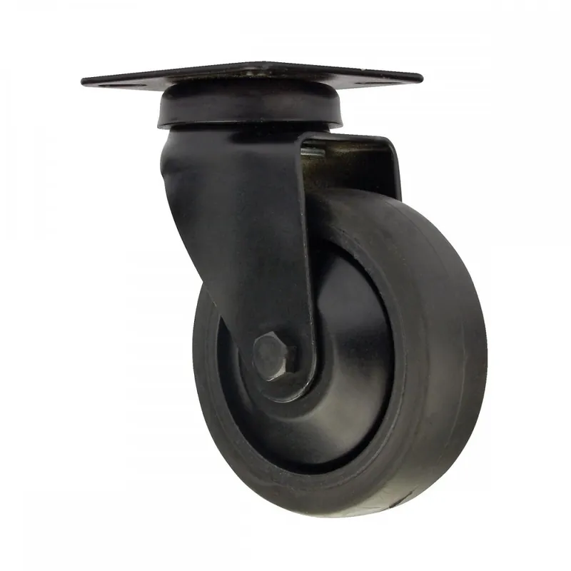 Roulette design Novo – pivotante – platine – 42 x 42 mm Satisfait Ou Remboursé