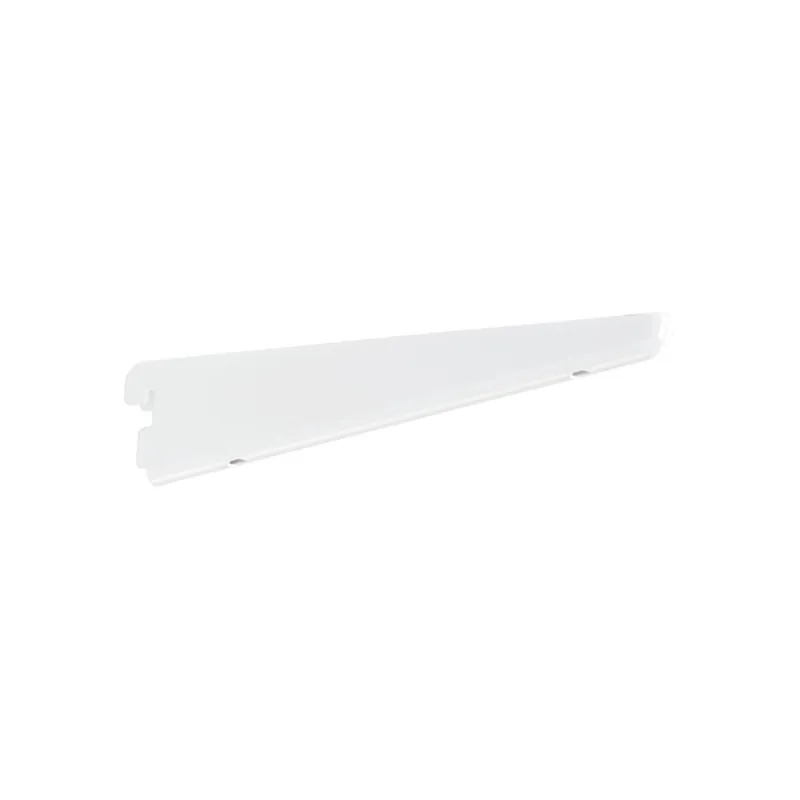 Quantité Limitée Console droite pour crémaillère double perforation SPARRING – blanc