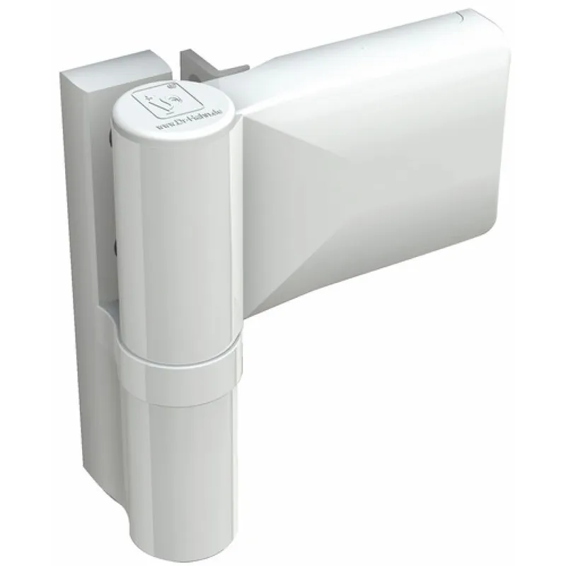 Paumelle pour menuiserie PVC – 120 kg – Blanc RAL 9016 – KT-N 6R Usine Directe