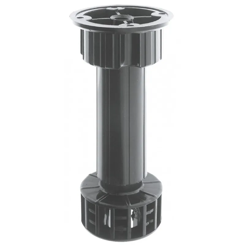 Pieds de meubles en ABS avec embase intégrée – diamètre 28 mm – par 4 Usine Directe