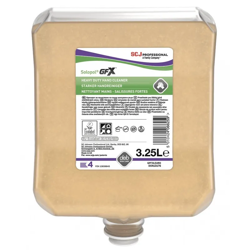 Acheter En Ligne Recharge mousse lavante microbilles végétales Solopol GFX – 3,25 L