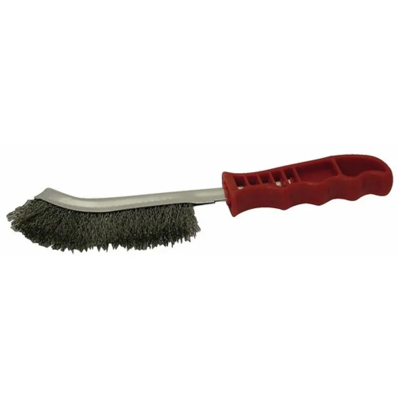 Brosse convexe à manche plastique Certifié