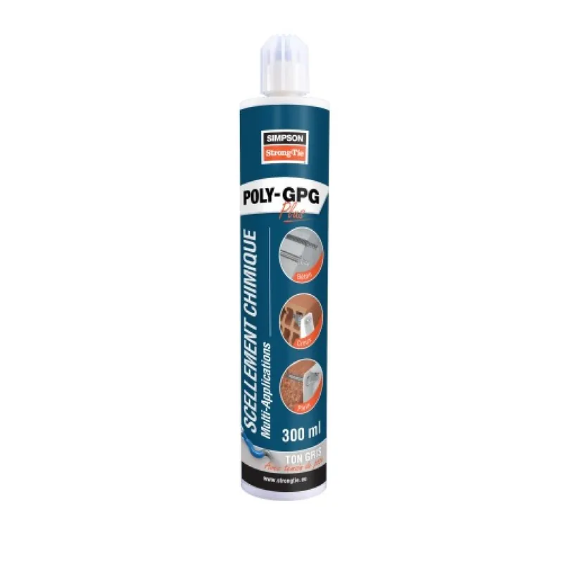 Prix Choc Scellement chimique – résine polyester- multi-matériaux – Poly-GPG