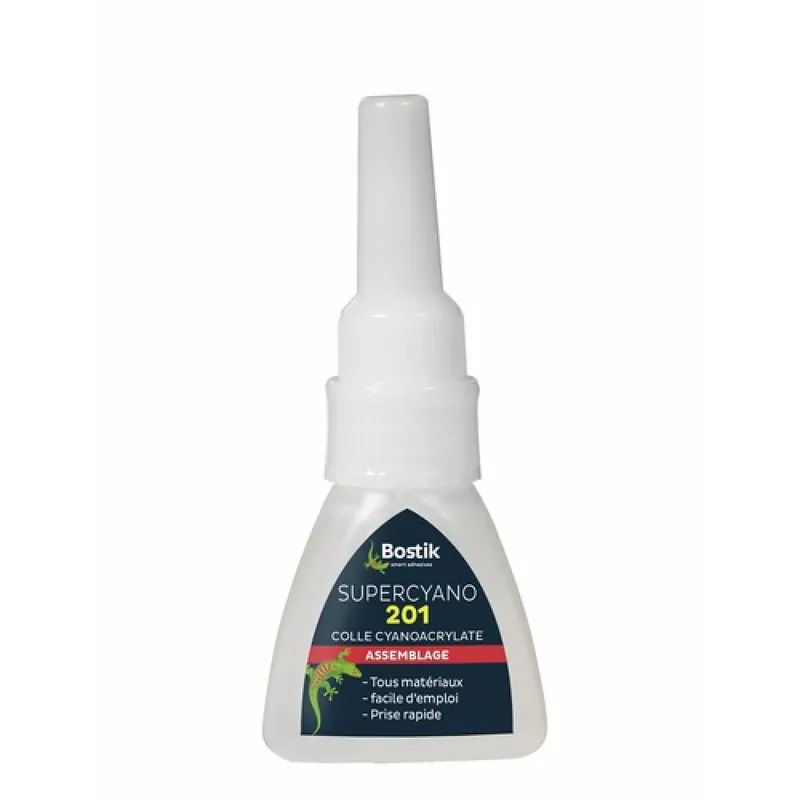 Colle instantanée polyvalente – Supercyano 201 Nouveauté