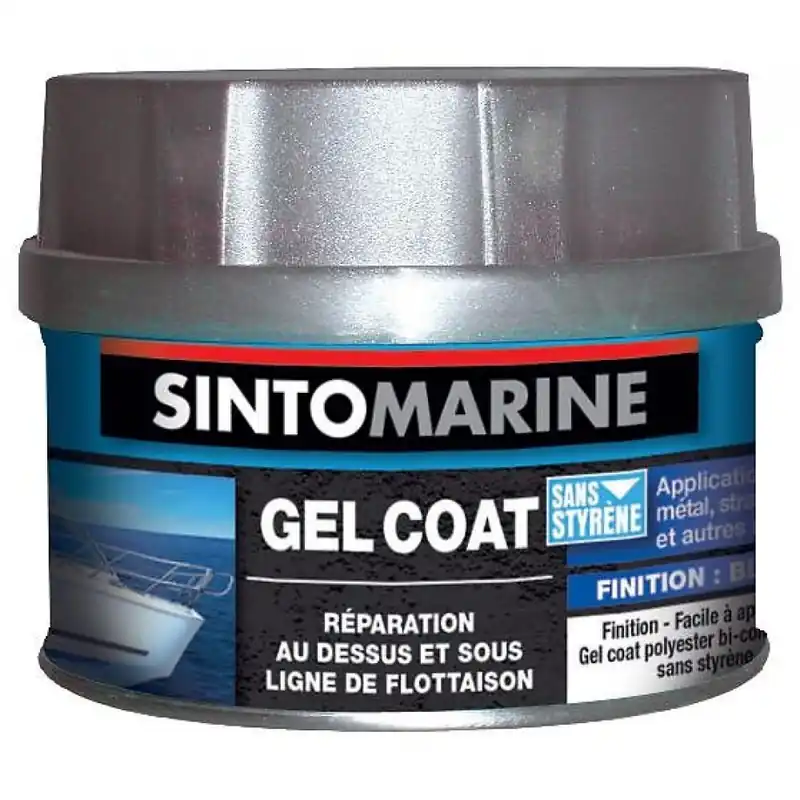 Petit Prix Gel Coat bicomposant Sintomarine blanc pour métal et stratifié – 230g