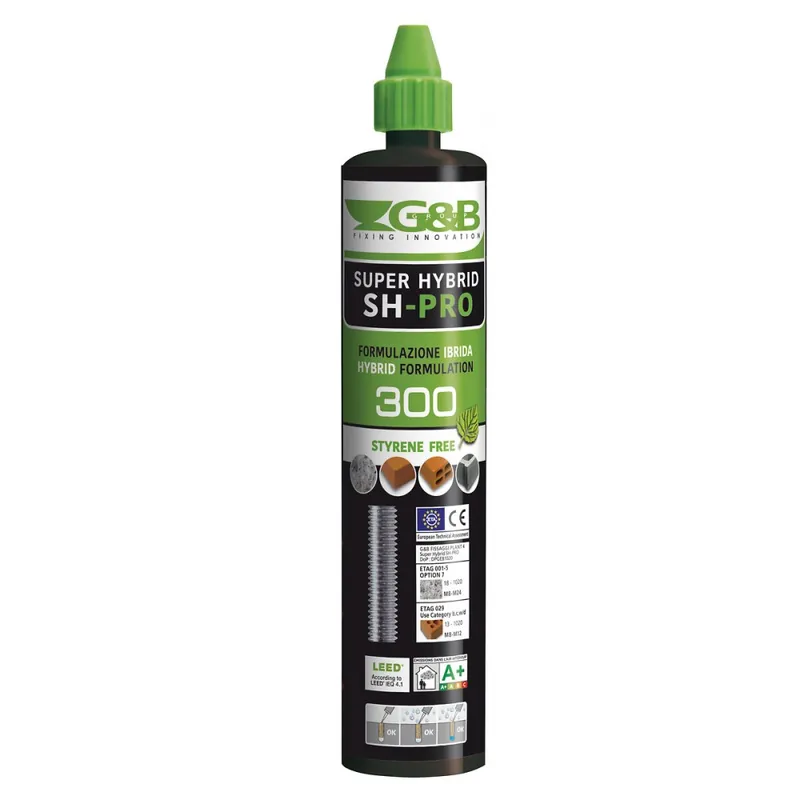Scellement chimique -hybride -sans styrène -ultra polyvalente -SH-PRO Dernier Modèle