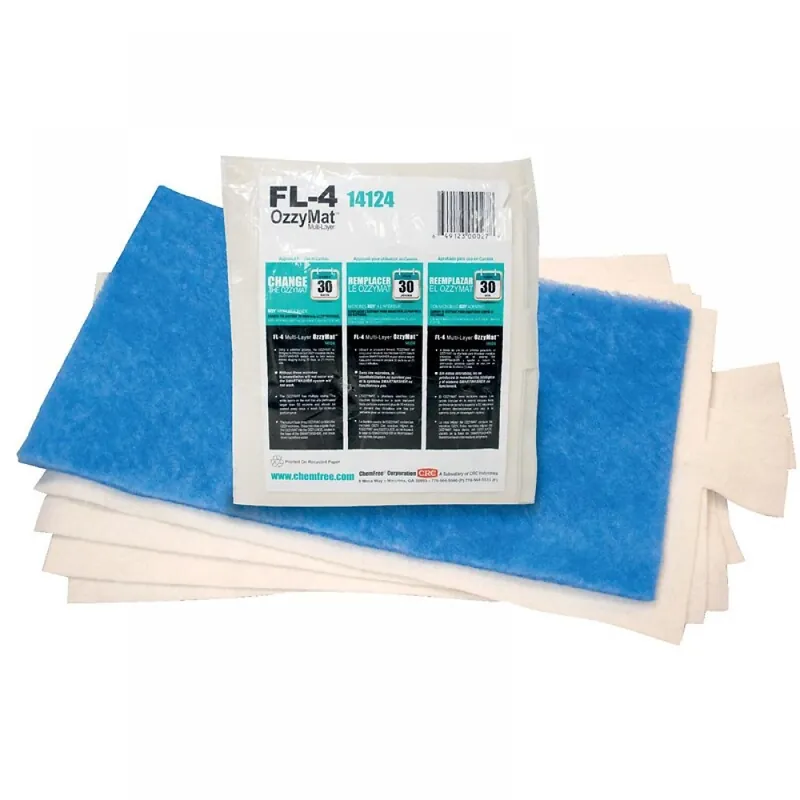 Tapis filtrant multicouches OzzyMat pour fontaine de dégraissage SmartWasher Pas Cher