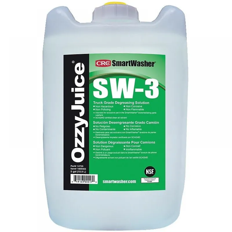 Seulement Aujourd’hui Dégraissant et nettoyant fontaines OZZYJUICE® SW-3 sans solvant – 20L