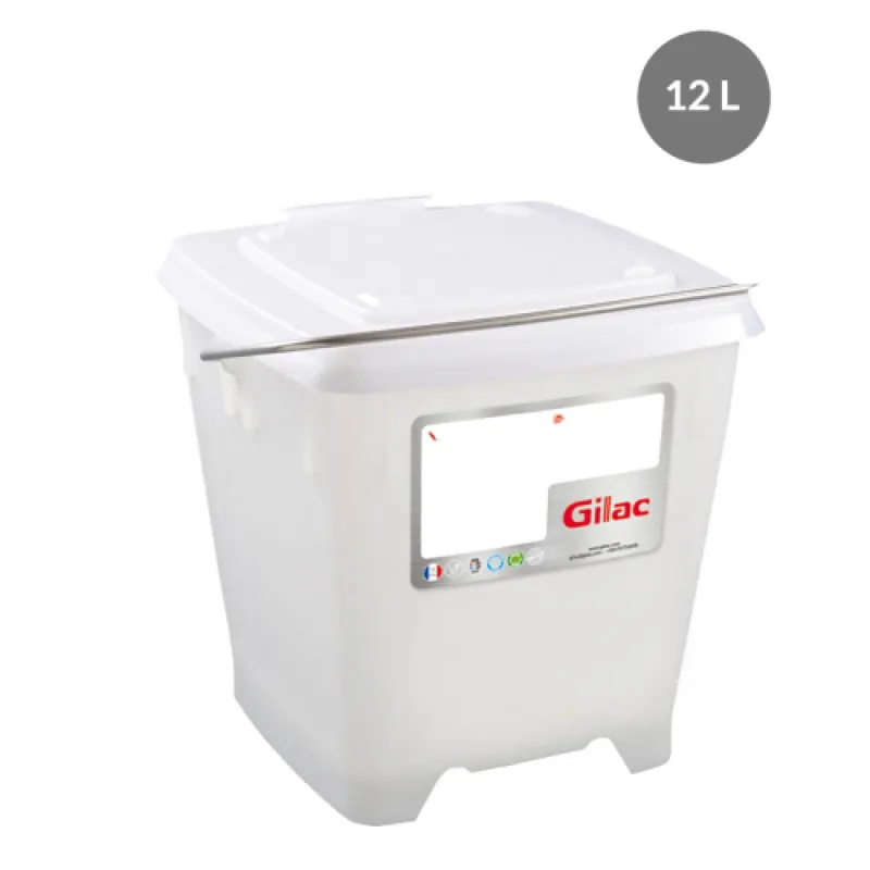 Achetez Aujourd’hui Seau carré avec couvercle étanche – 12 litres