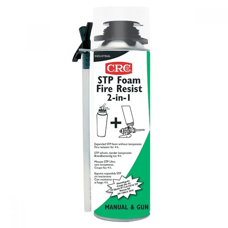 Commande En Gros Mousse coupe feu – aérosol – sans isocyanates – 500 ml – STP – x12
