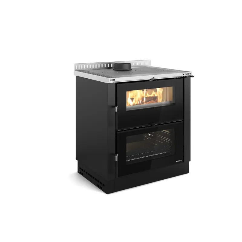 Usine Directe Cuisinière à bois 7,1 kW encastrable – avec four 68L – Verona XXL.16