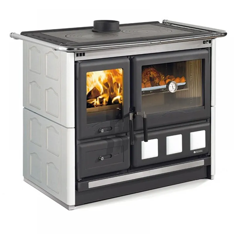 Cuisinière à bois 10,5 kW avec four de 78 L – Rosa XXL.16 Maiolica Offre Spéciale