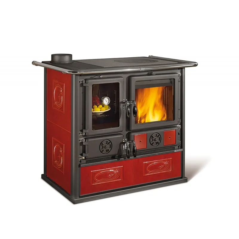 Cuisinière à bois 8,2 kW – Rosa SX Reverse.16 Ceramica Pas Cher