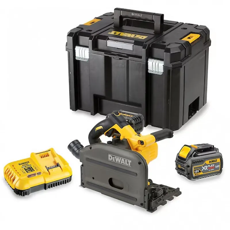 Scie plongeante XR FLEXVOLT 54V + 2 batteries 6Ah – DCS520T2-QW Meilleur Prix