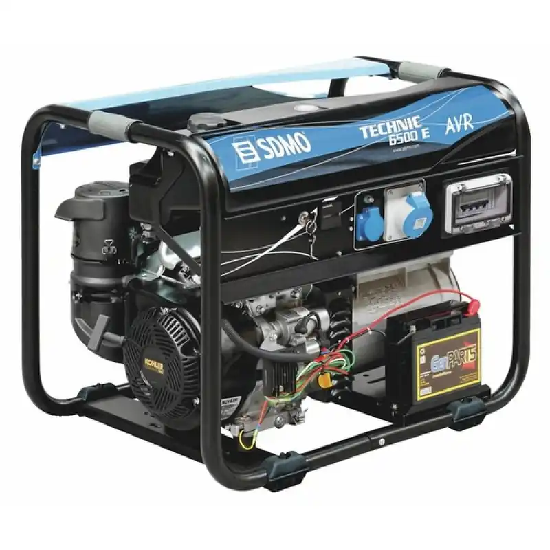 Vente Flash Groupe électrogène 6500W essence monophasé – Technic 6500 E AVR