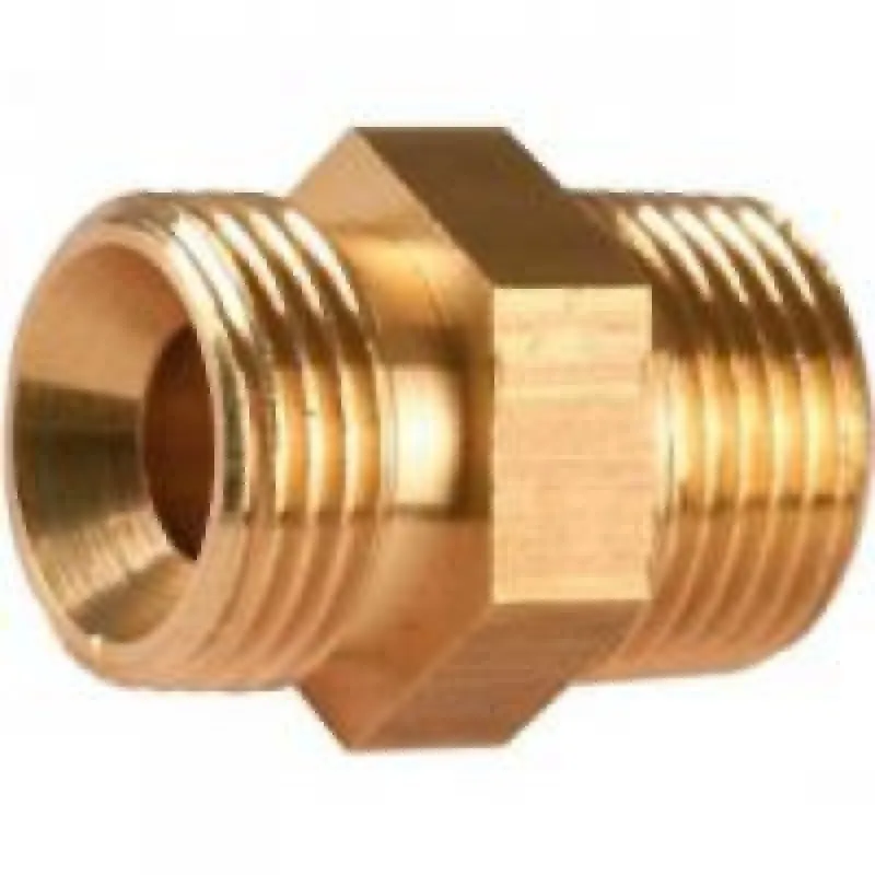 Meilleur Prix Mamelon fioul laiton à portée plate M12x17-M5x10