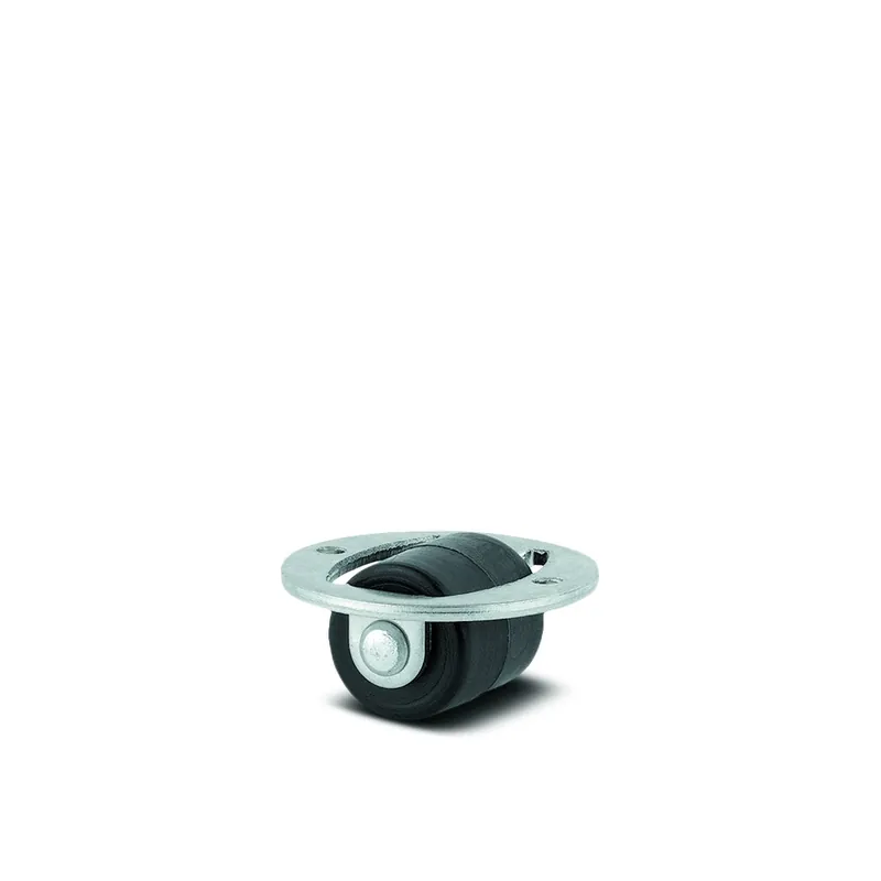 Prix Promo Roulette fixe pour tiroir coulissant – ø 14mm – platine – Compacta