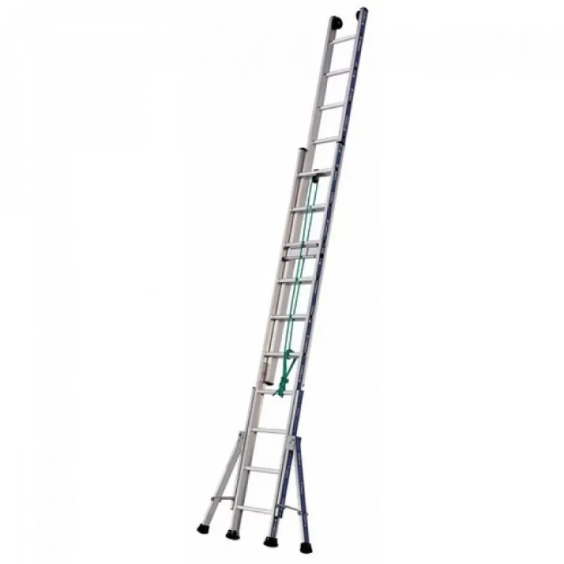 Échelle à coulisse à corde en aluminium Hauteur de travail 6,95m - Platinium 300 Remise