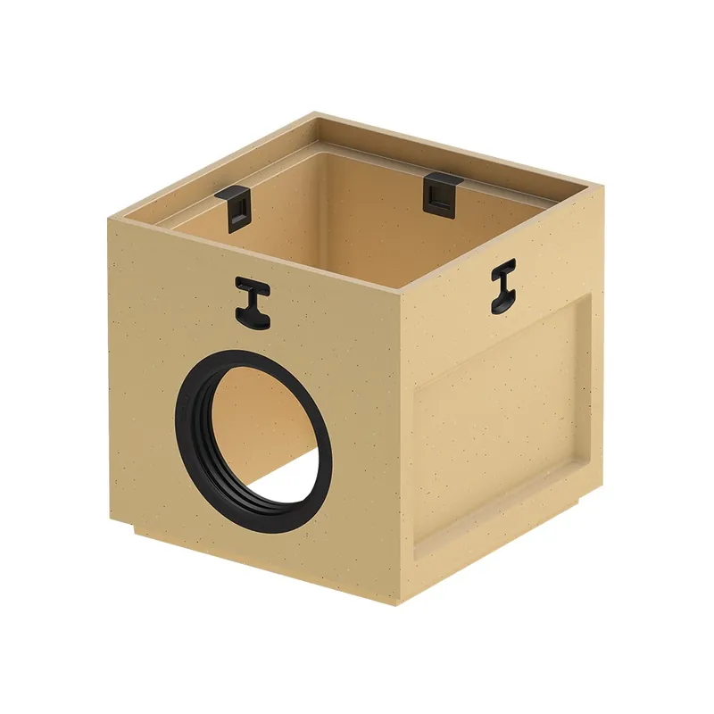 Rehausse pour siphon de cours Europoint – évacuation 110 mm Paiement Sécurisé