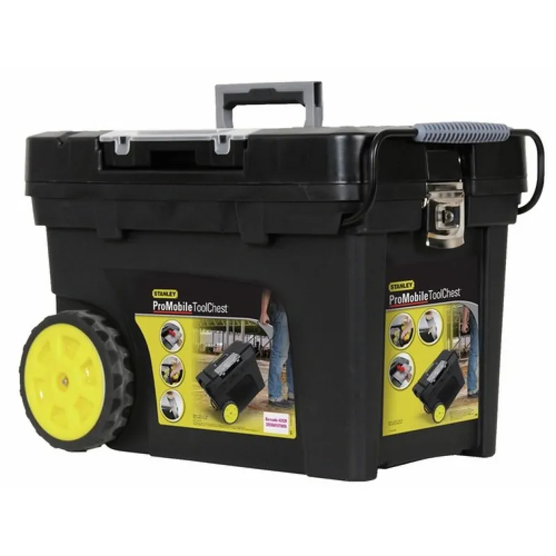 Coffre de chantier roulant 53 litres 1-97-503 Prix Bas