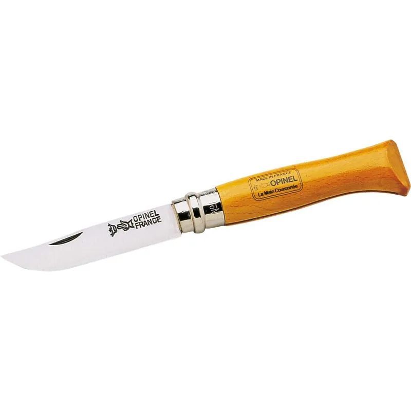 Couteau Opinel avec manche en bois verni - longueur lame 83 mm CT-66 Commande En Gros