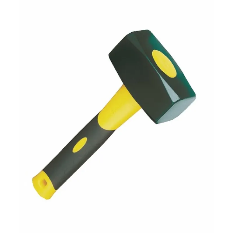 Authentique Massette 1.2kg, angles abattus, manche NovaGrip