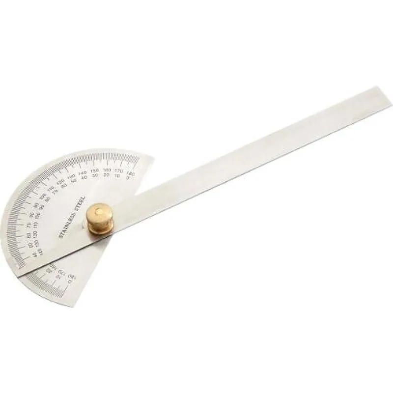 Expédié Aujourd’hui Rapporteur d'angle Inox 0 à 180° - 710-R-12