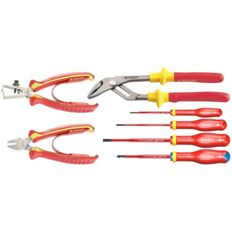 Pack de 3 pinces + 4 tournevis isolés 1000 V Seulement Aujourd’hui
