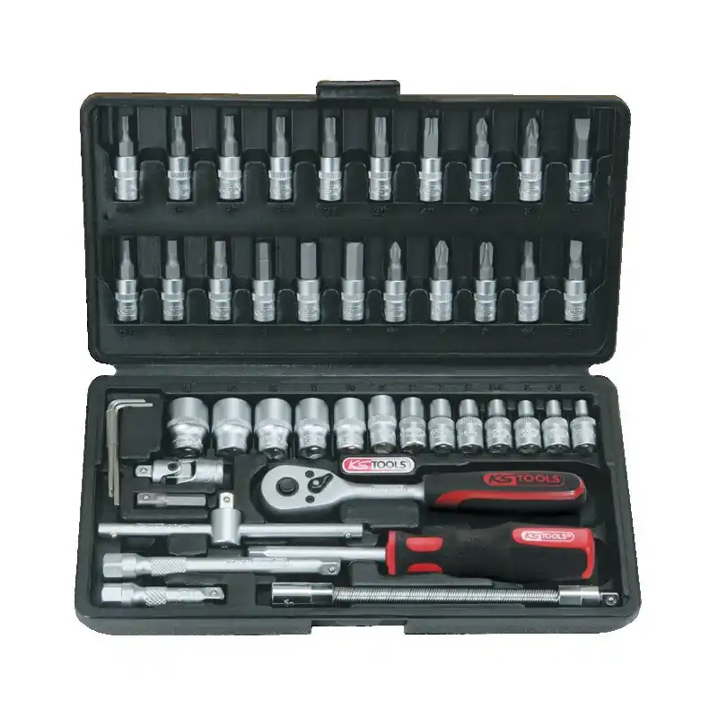 COFFRET DE DOUILLES F6 1/4 46 PCS Produit De Marque