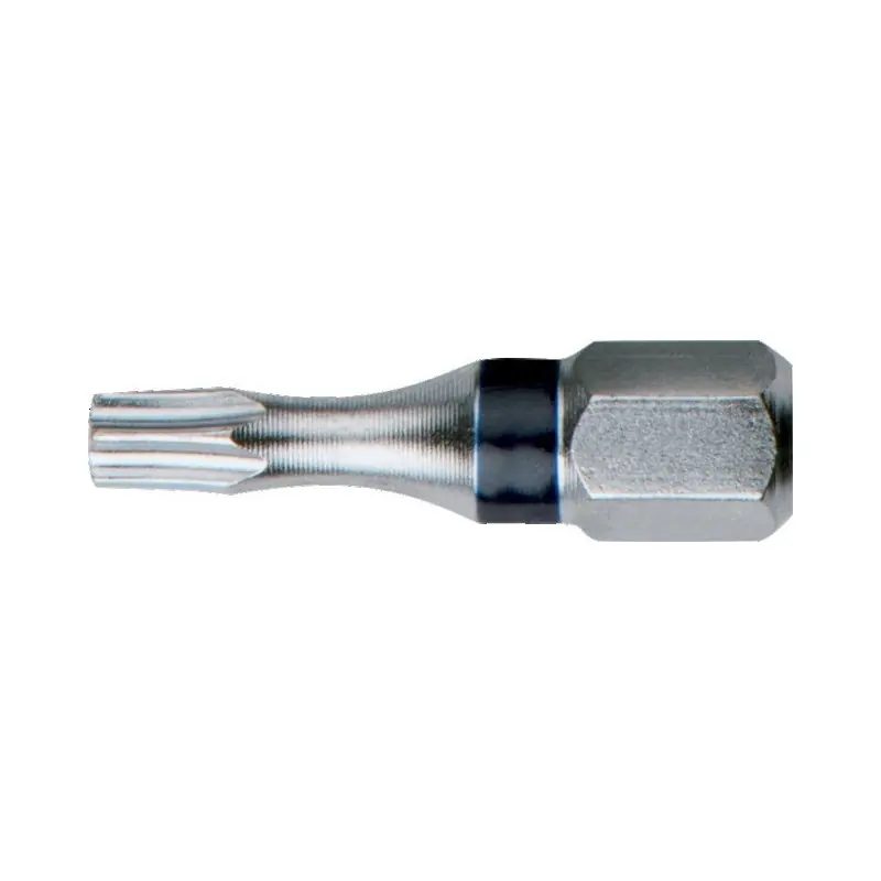 Jusqu’à Épuisement Des Stocks EMBOUTS DE VISSAGE L.25 MM 1/4 TORX PERCÉ T15 (X 5)