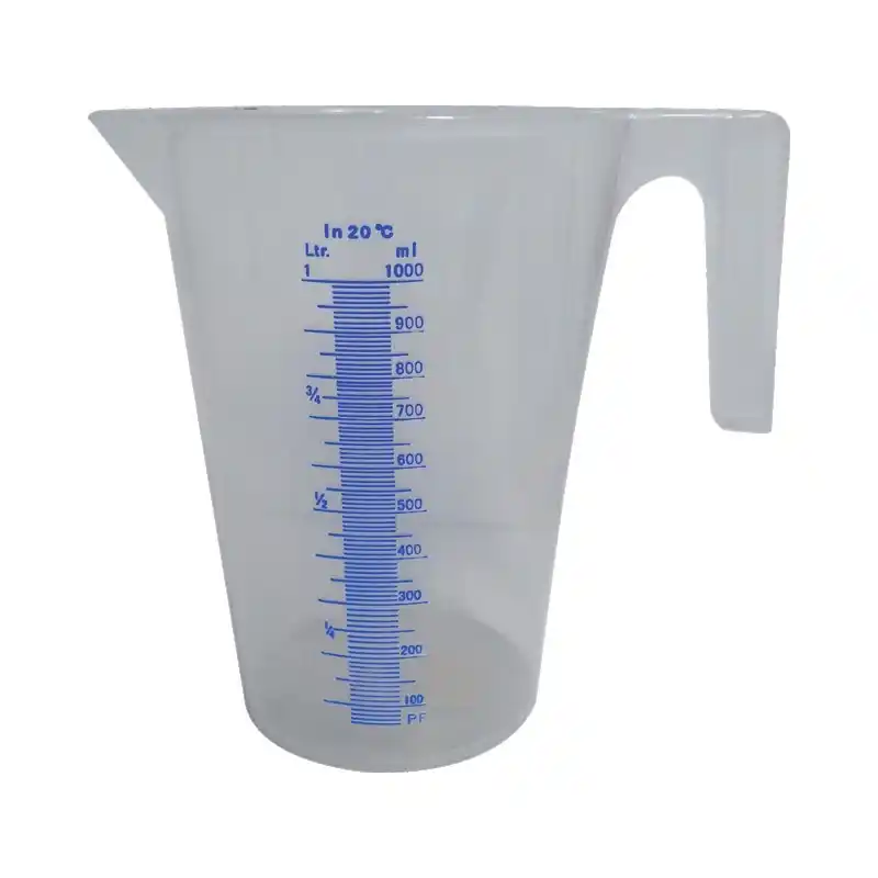 BROC PLASTIQUE GRADUÉ 1L Satisfait Ou Remboursé