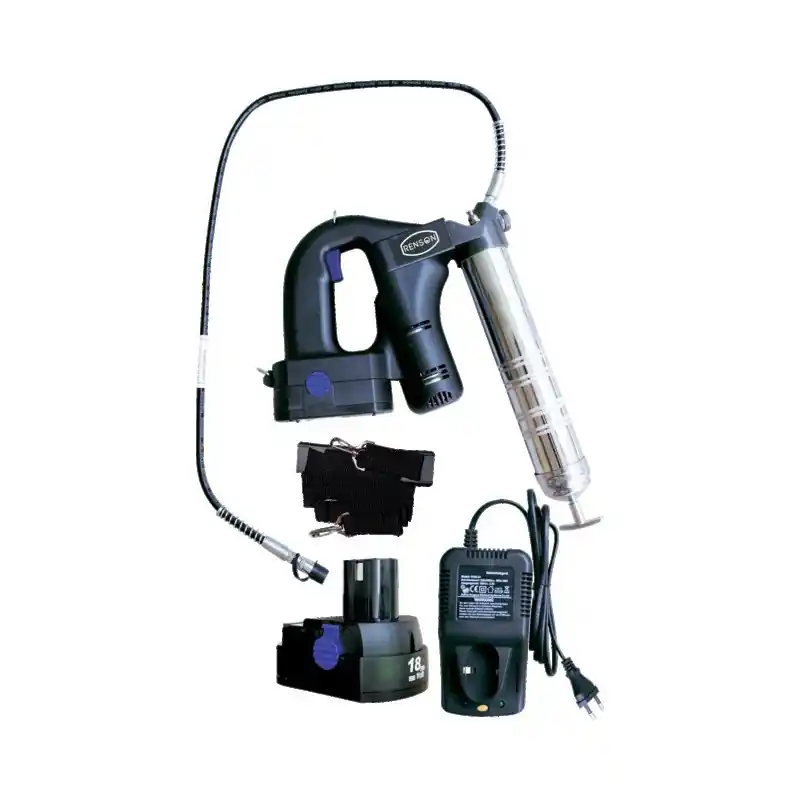 Livraison Gratuite POMPE A GRAISSE ELECTRIQUE 18V 1.5Ah Li-ION 2 ACCUS