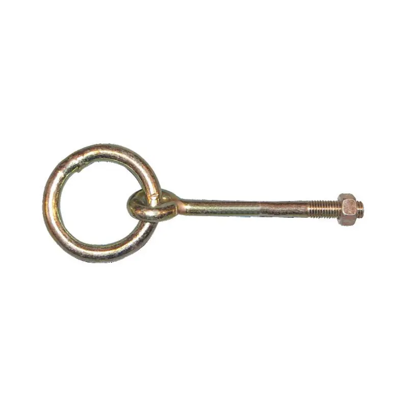 Nouveauté ANNEAU ECURIE A ECROU 10X100 ZINGUE