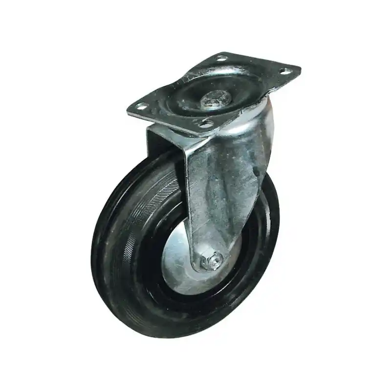 ROUE CHAPE PIVOT.D125X37 PF PLAT 80X60 125KG Must-Have