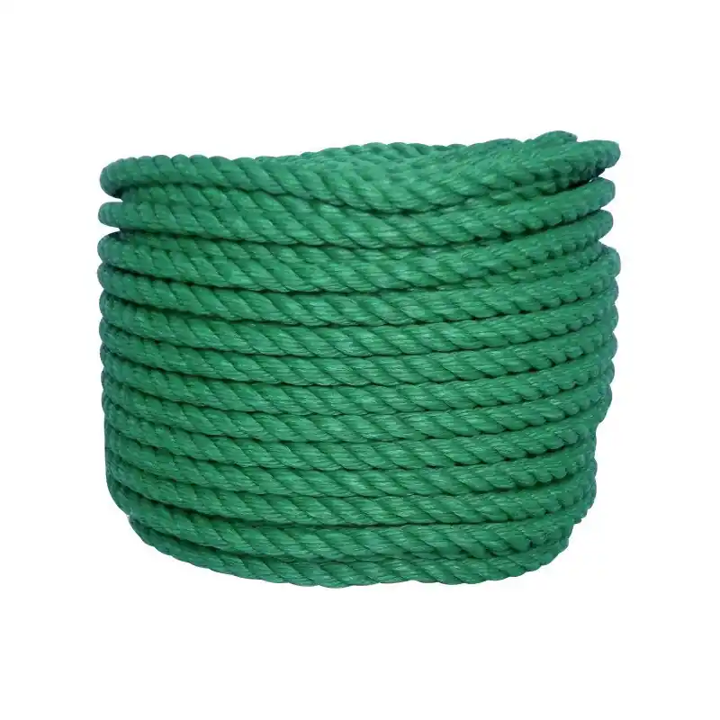 Vente Directe CAROTTE POLYPROP. VERT 10MM LG.10M Rr 1560 kg