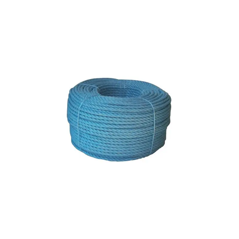 CORDAGE POLYP.12MM 3T. BLEU BOBINE 65M Marque